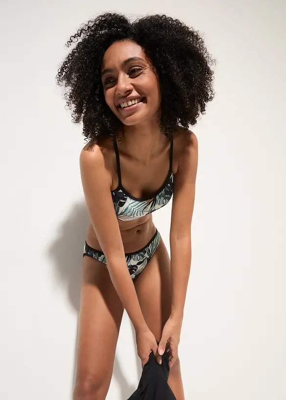 Tankini + överdel (3 delar), bonprix