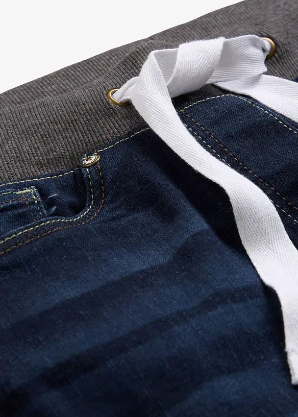 Boyfriend Jeans Mid Waist, med bekväm midja, bonprix