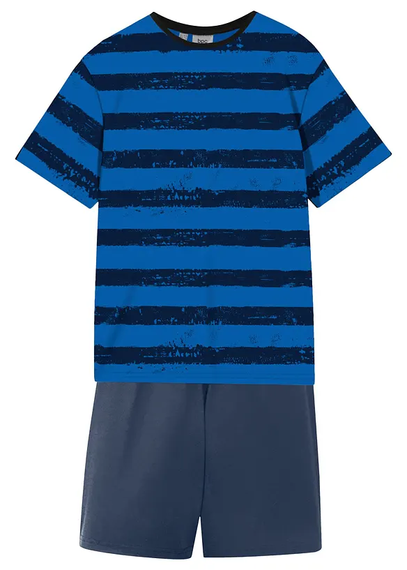 Pyjamas med shorts (4 delar), bonprix