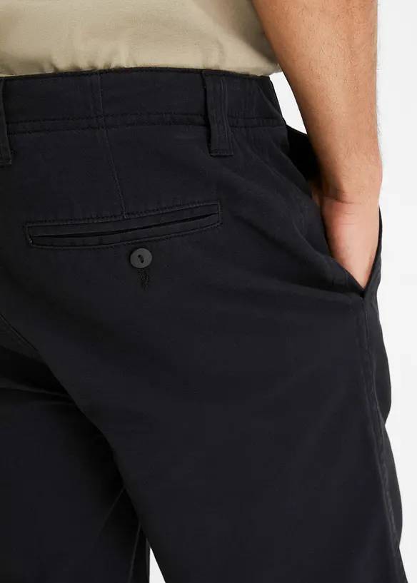 Bermudas i chinosmodell i ren bomull, Regular Fit, bonprix