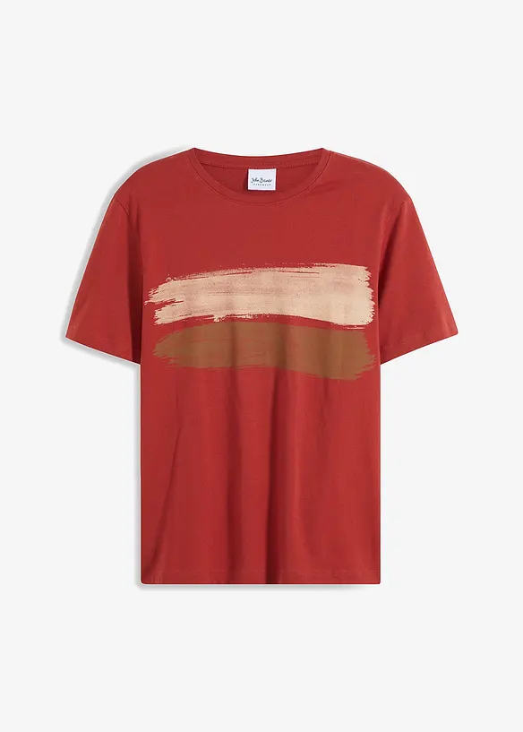 T-shirt i ren ekologisk bomull, bonprix