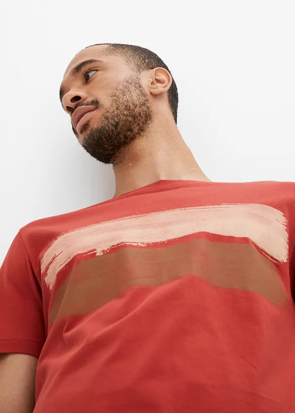 T-shirt i ren ekologisk bomull, bonprix