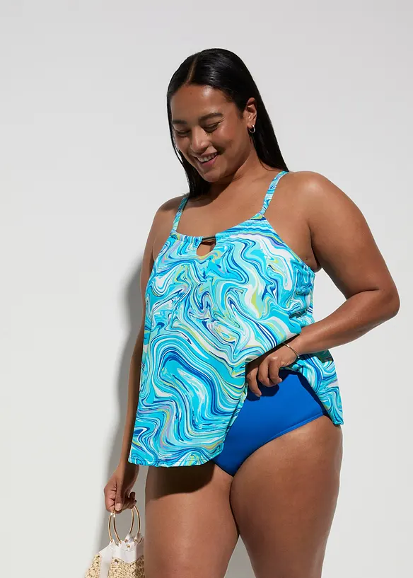 Tankini med cut-out (2 delar), bonprix