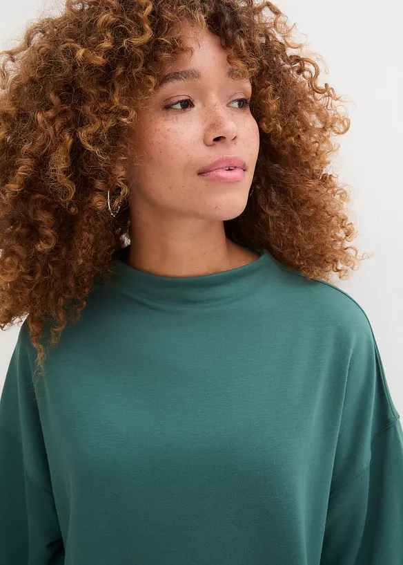 Tunn oversize-sweatshirt, bonprix