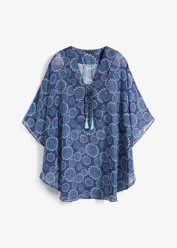 Strandtunika i chiffong, bonprix