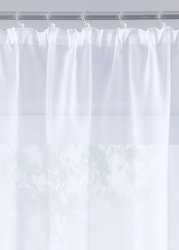 Gardin av luftig voile (1-pack), bonprix