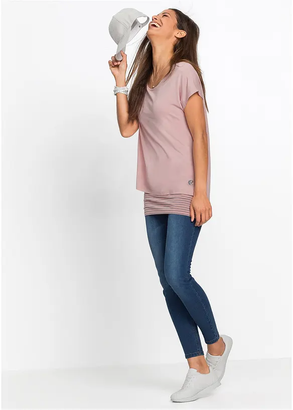 Topp i 2 i 1-stil, bonprix