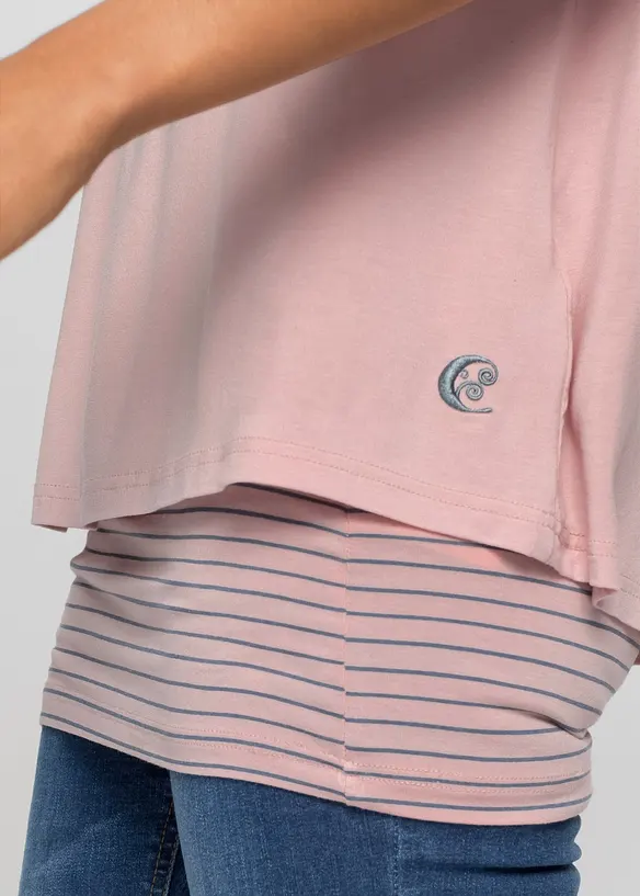 Topp i 2 i 1-stil, bonprix