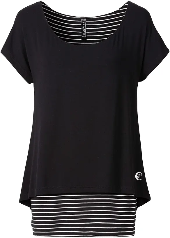 Topp i 2 i 1-stil, bonprix