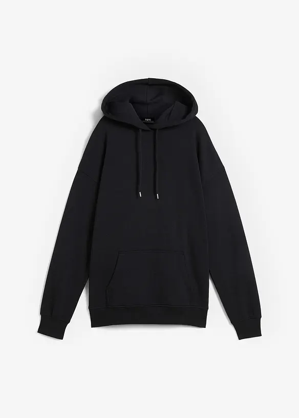 Sweatshirt med huva i oversizemodell, bonprix