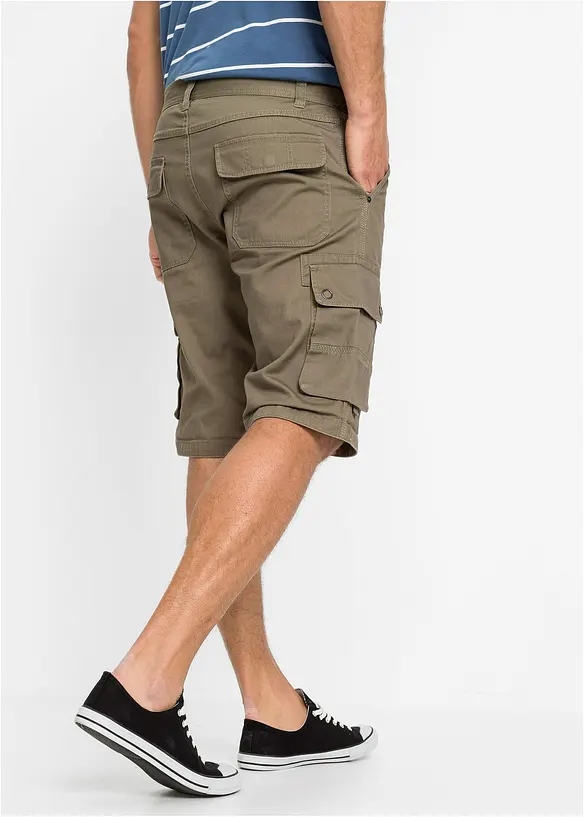 Cargobermudas av ren bomull, Regular Fit, bonprix