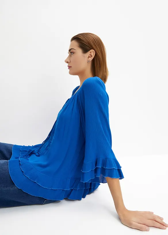 Tunika med broderi, bonprix