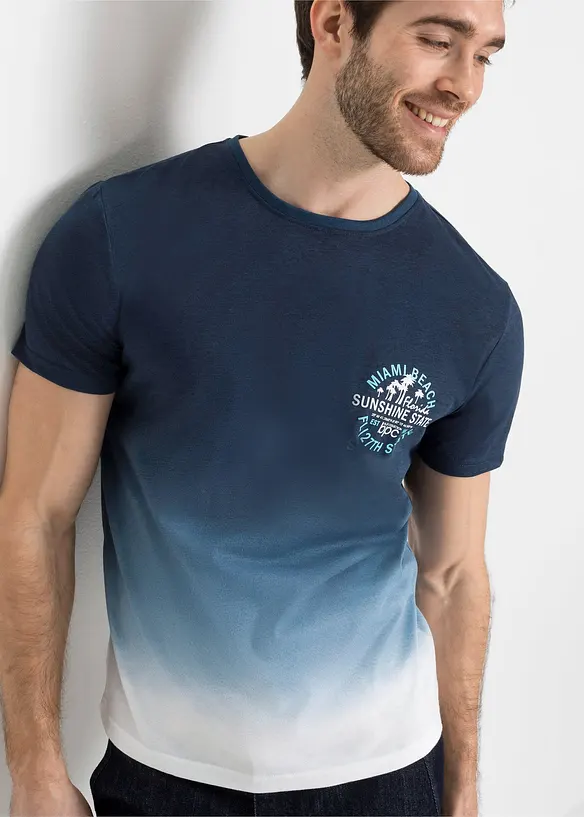 T-shirt i ren bomull, bonprix