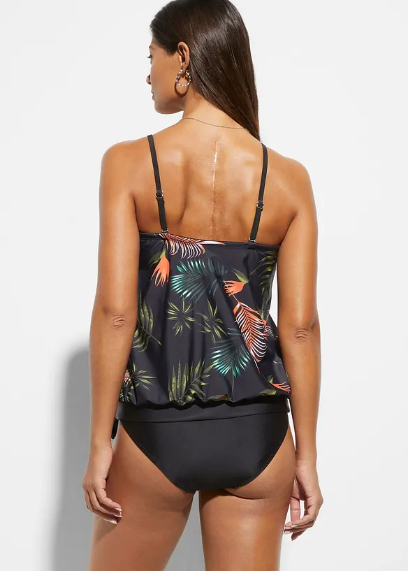 Bandåtankini (2 delar) med axelband som kan varieras, bonprix