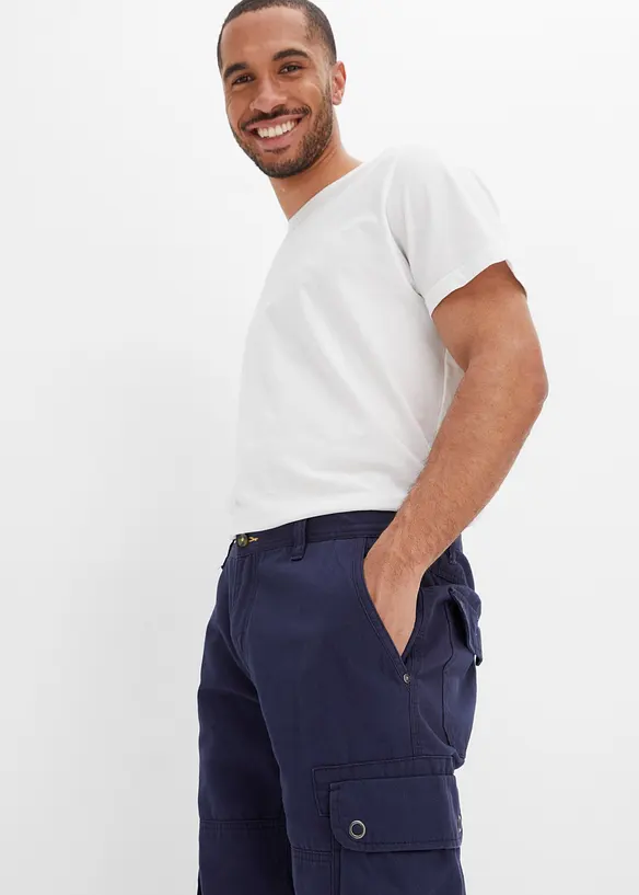 Cargobermudas av ren bomull, Regular Fit, bonprix