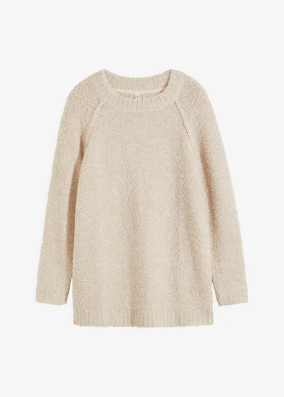 Tröja i teddygarn, bonprix