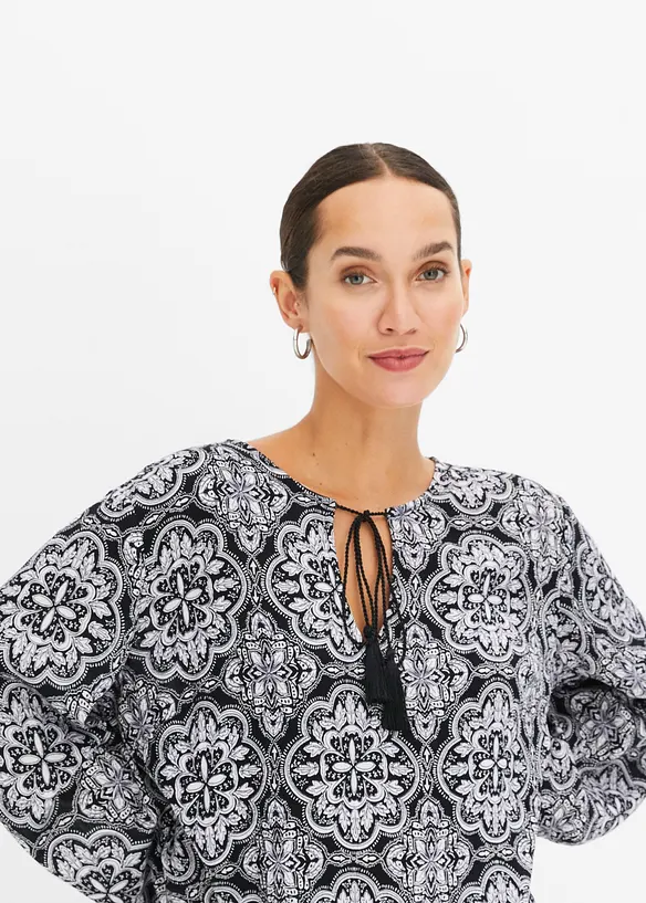 Blustopp av viskos med struktur, bonprix