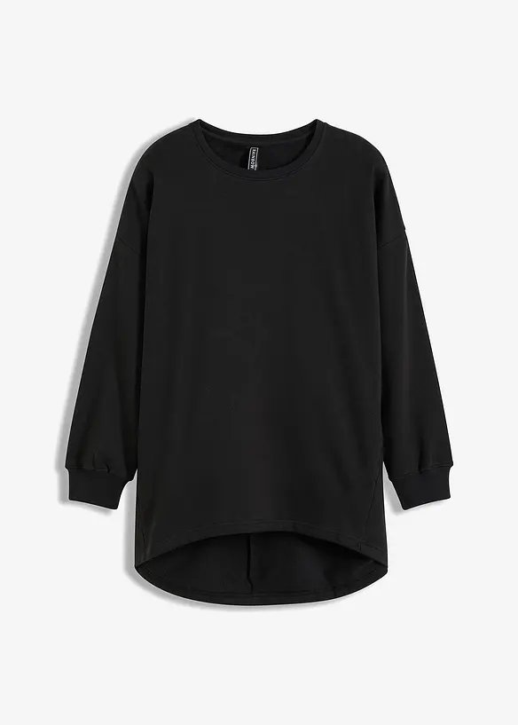 Oversizesweatshirt i ren bomull, bonprix