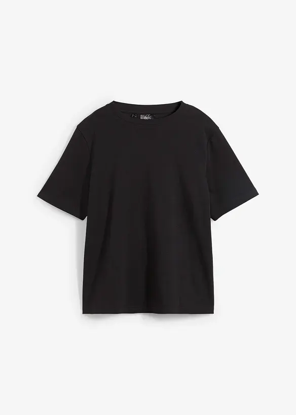 T-shirt av tjock ekologisk bomull, bonprix