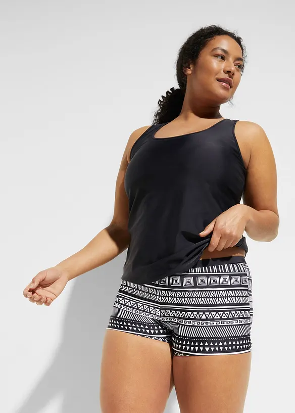 Tankini (3 delar) med BH-bikinitopp, bonprix