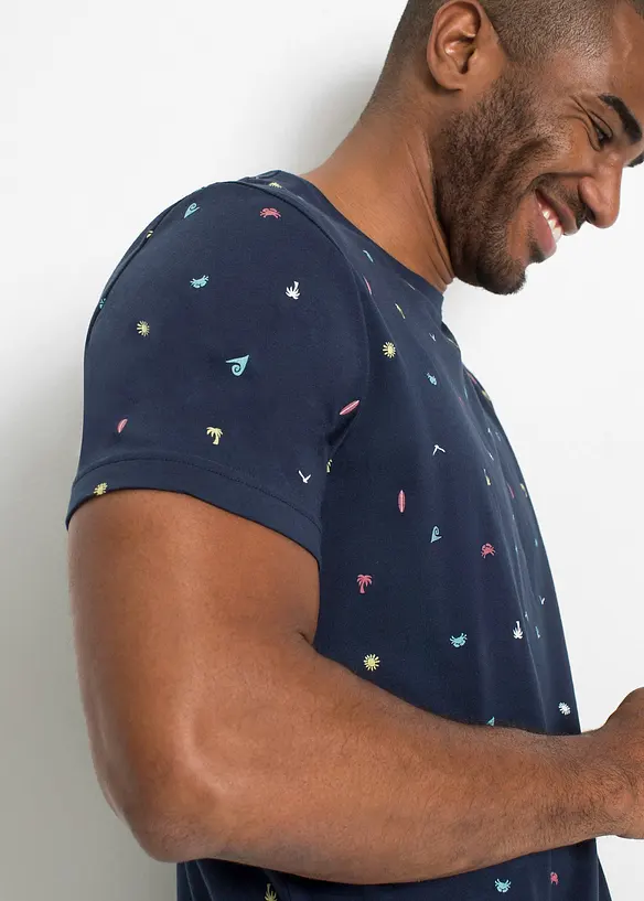 T-shirt i ren ekologisk bomull, bonprix