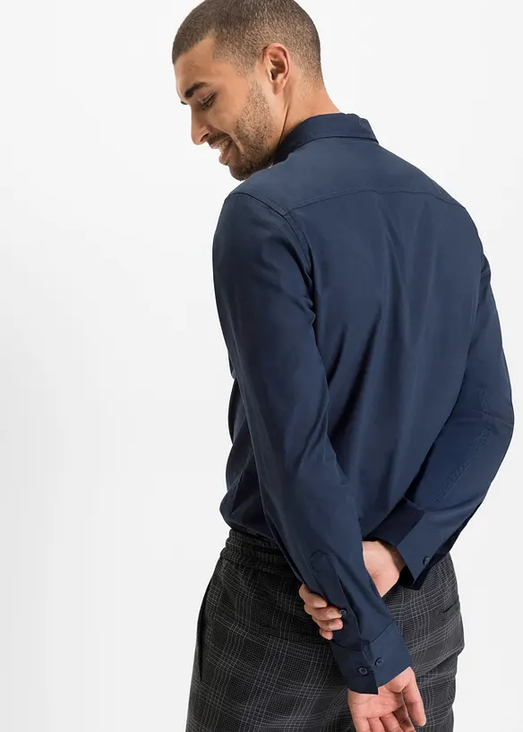 Stretchskjorta, Slim Fit, bonprix