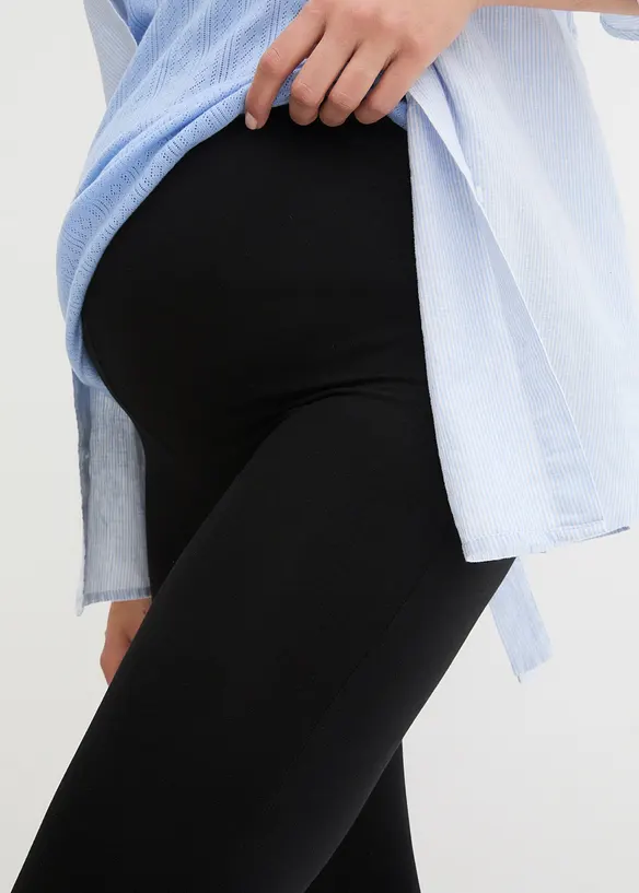 Mammaleggings med mjuk ekologisk bomull, bonprix