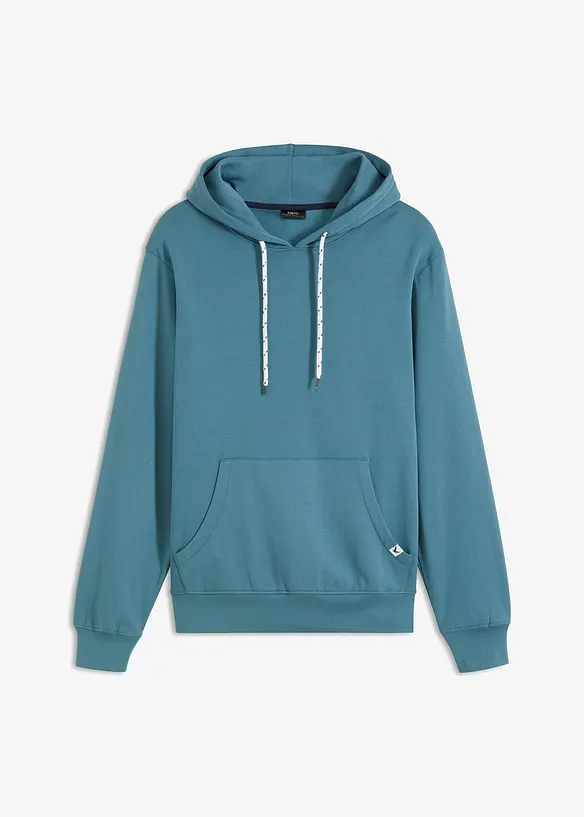 Sweatshirt med huva, bonprix