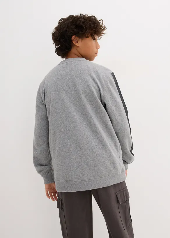 Sweatshirt av mjuk bomullsmix, bonprix