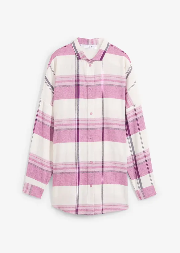 Flanellskjorta av ren bomull, bonprix