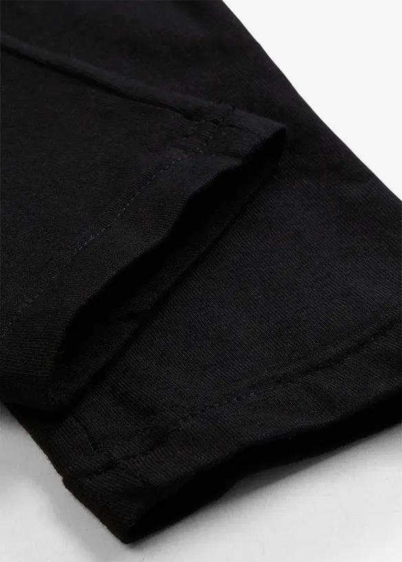 Leggings med ekologisk bomull (2-pack), bonprix