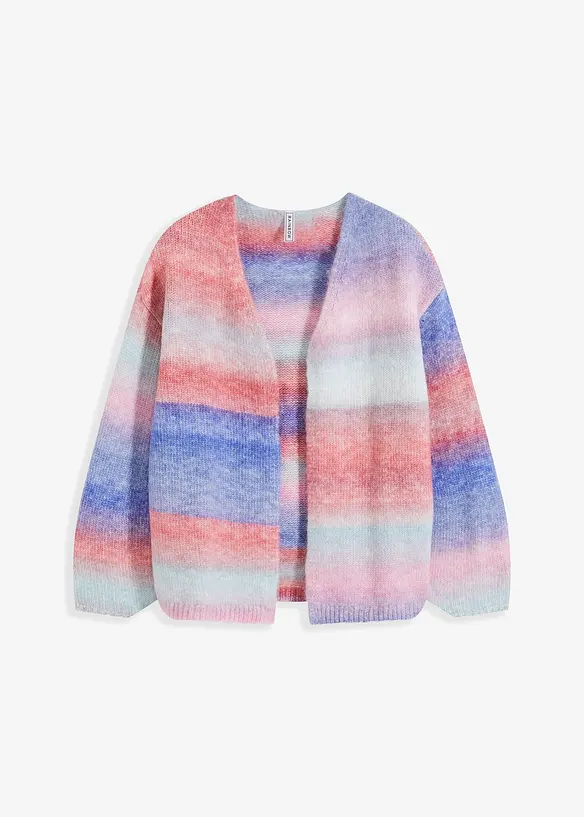 Grovstickad cardigan, bonprix