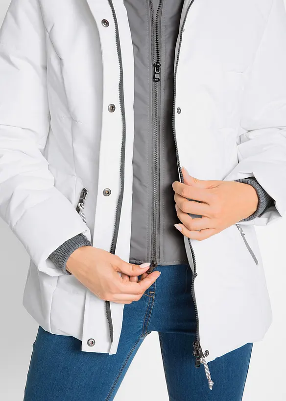 Vinterjacka med 2-i-1-look, bonprix