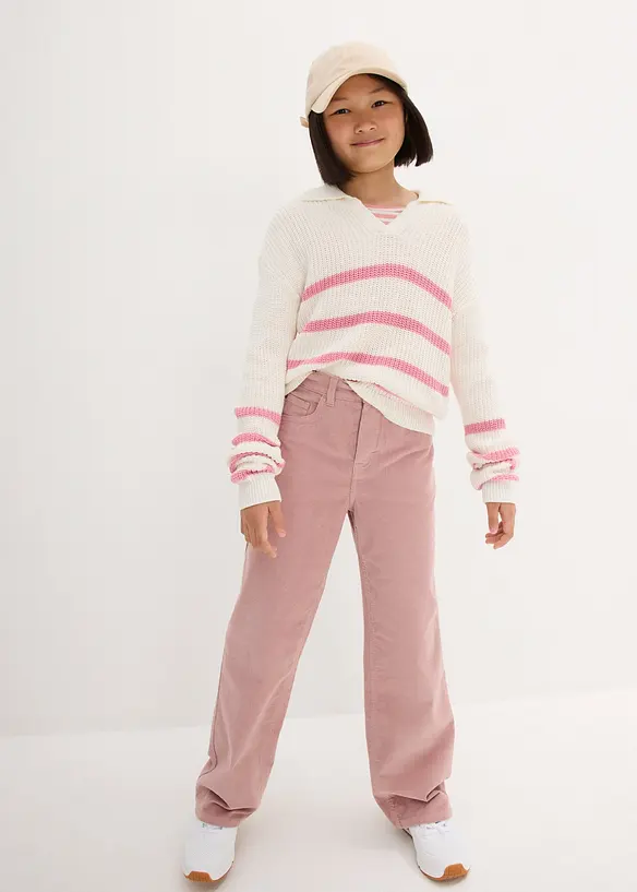 Manchesterbyxa, Loose Fit, bonprix