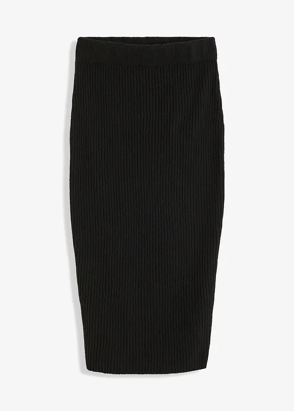 Stickad pennkjol, bonprix