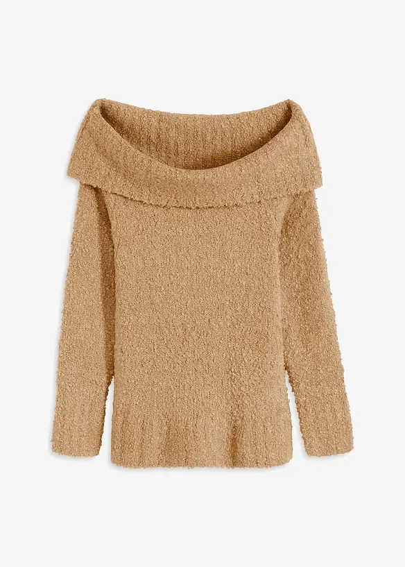 Off shoulder-tröja, bonprix