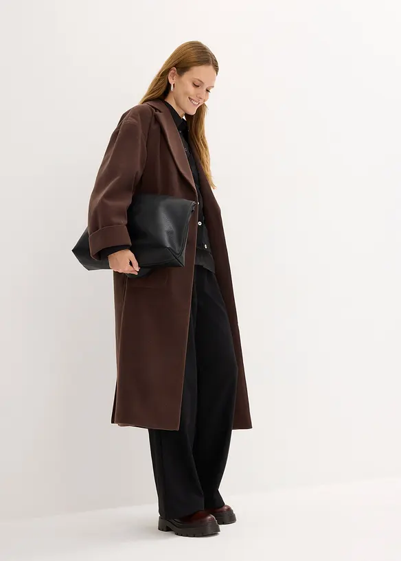 Kappa med yllelook, bonprix