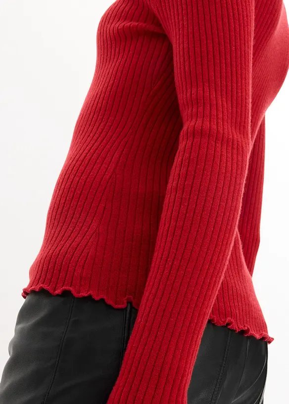 Tröja i utsökt merinoull, bonprix