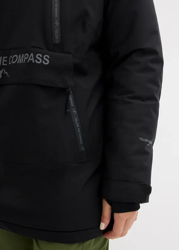 Vattentät funktionsjacka med fleecefoder, bonprix
