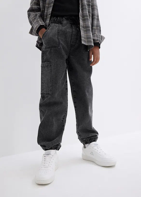 Cargojeans med stretch, Loose Fit, bonprix