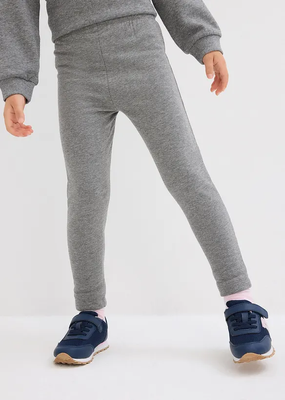 Termoleggings för barn i bomullsmix (2-pack), bonprix