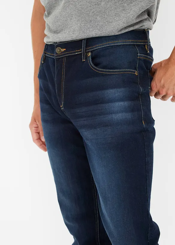 Stretchjeans, smal passform, avsmalnande ben, bonprix
