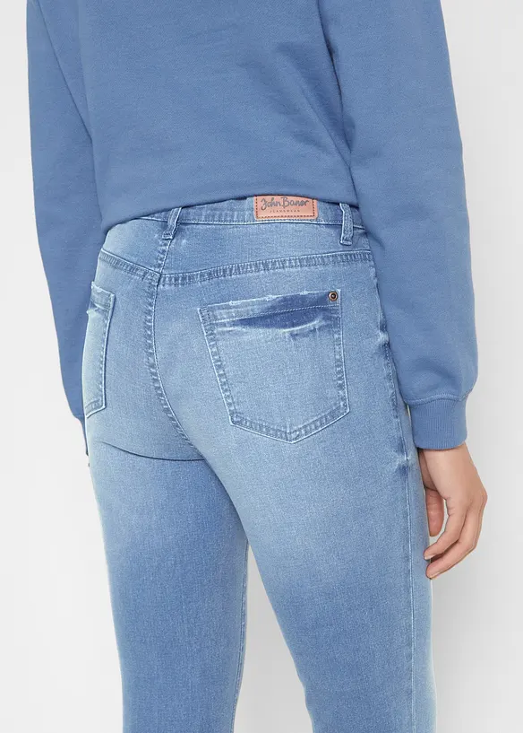 Ultra Soft Jeans i 7/8-längd, bonprix