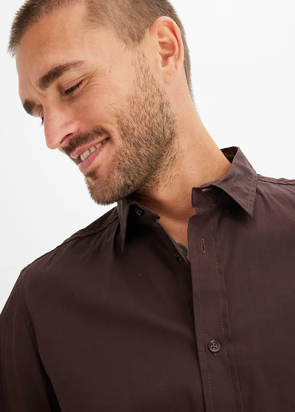 Stretchskjorta, Slim Fit, bonprix