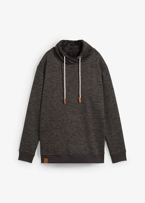 Extra mysig, lång boxy sweatshirt, bonprix