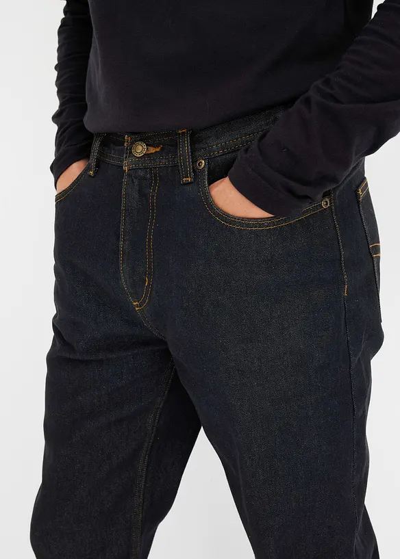 Classic Fit jeans med resår i sidan av midjan, Straight, bonprix