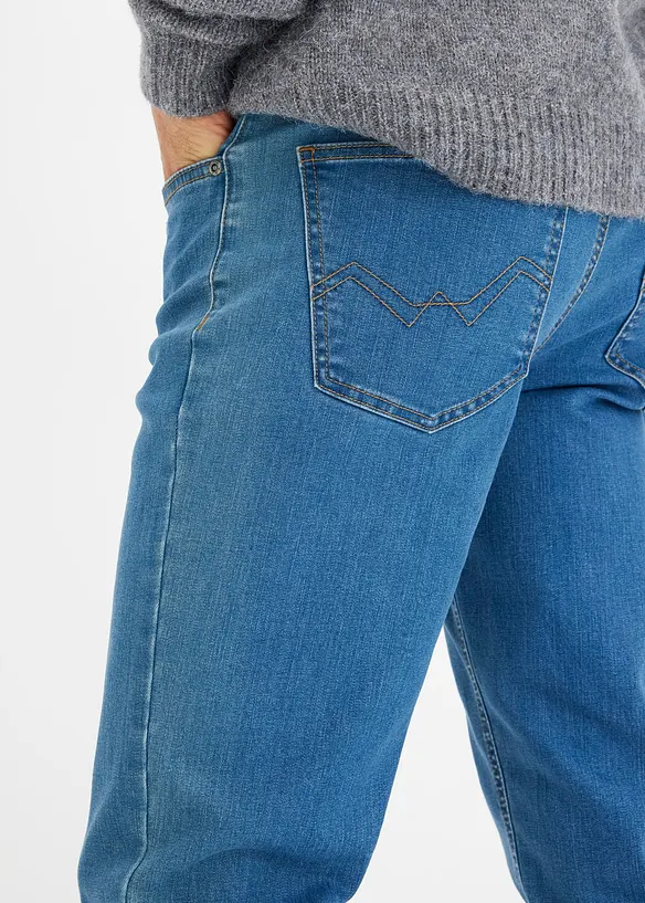 Regular Fit Stretch Jeans, Straight (2-pack), bonprix