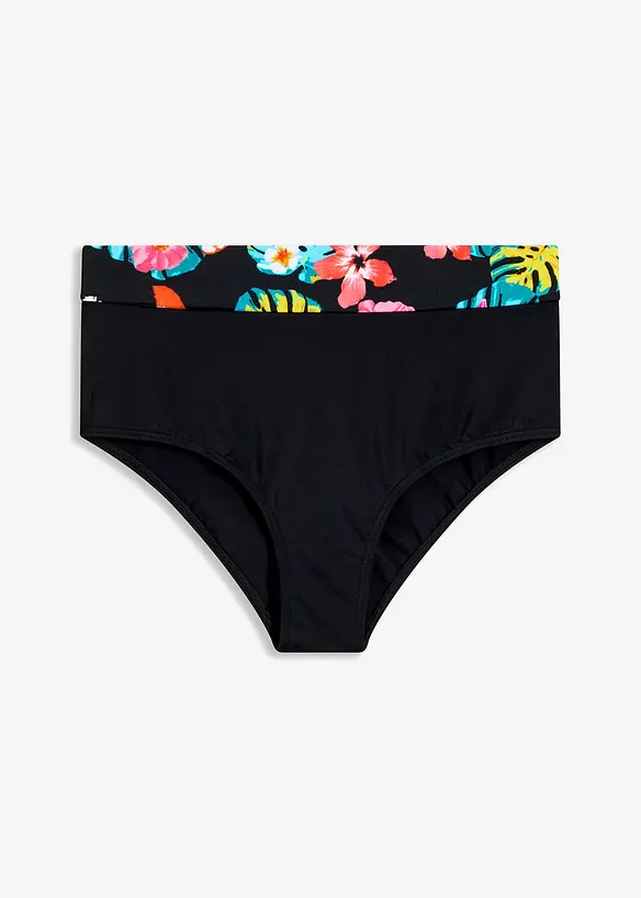 Bikinibyxa med hög midja och normalhöga benöppningar, bonprix