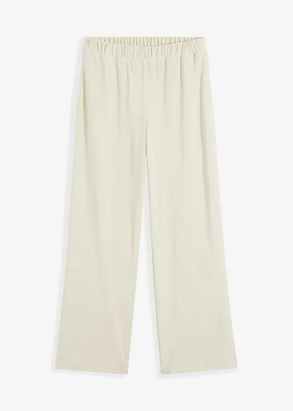 Manchesterbyxa med stretchig midja, bonprix