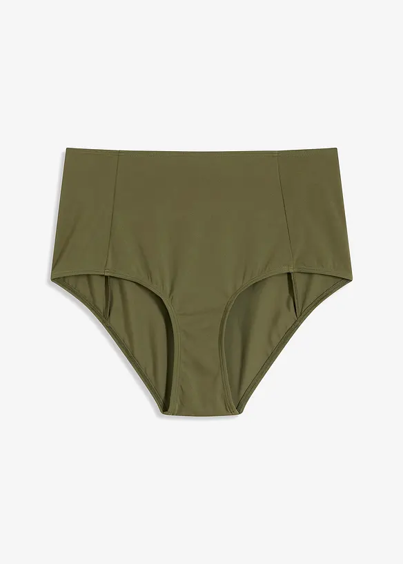 Bikinibyxa med hög midja och normalskurna benöppningar, bonprix
